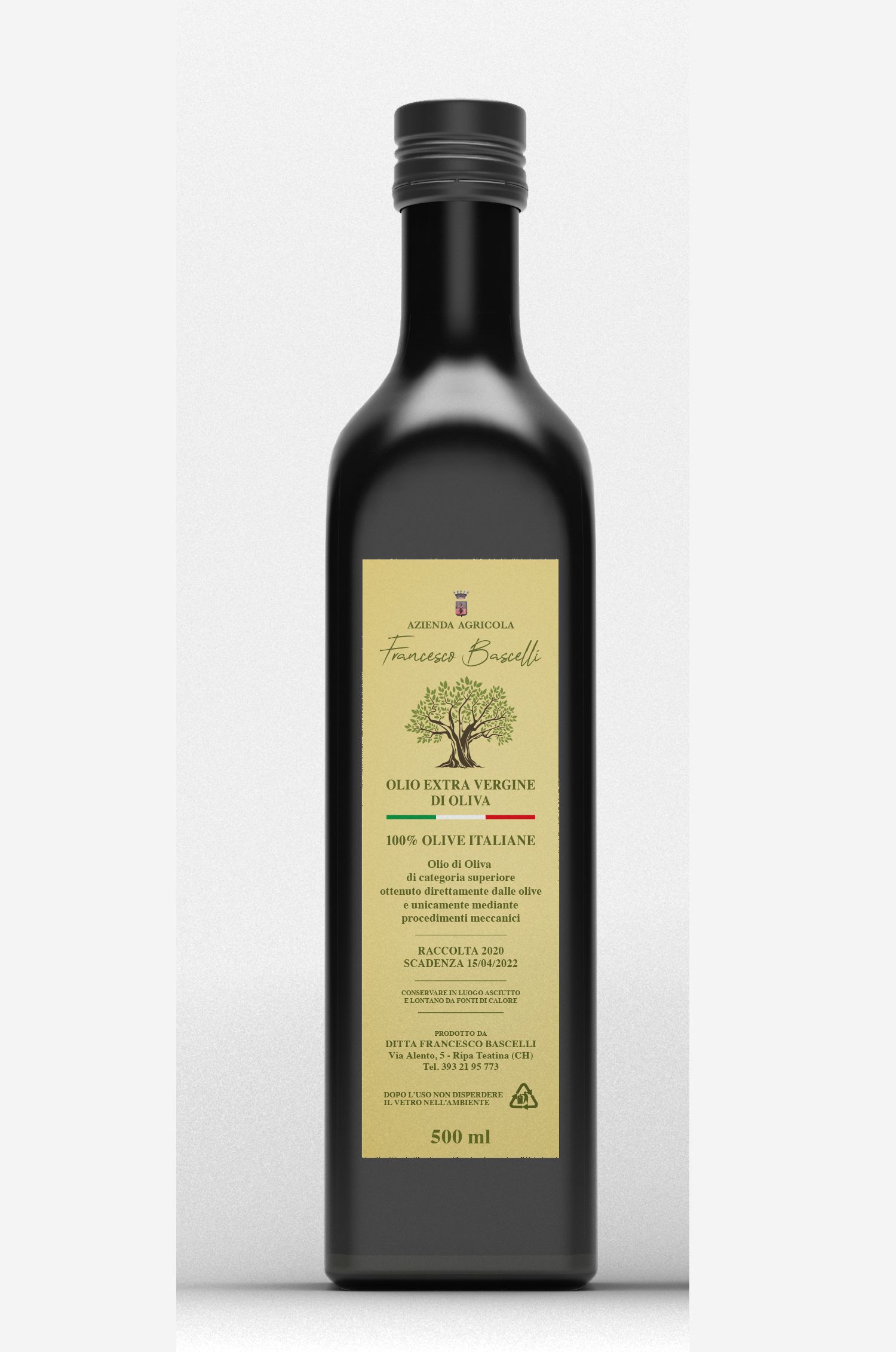 Olio extravergine di oliva 500ml